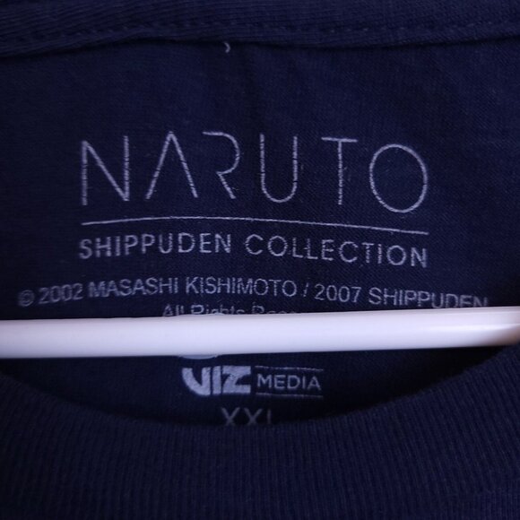 Naruto Uzumaki Black T-Shirt Village Shippuden Collection XXL - Picture 8 of 16